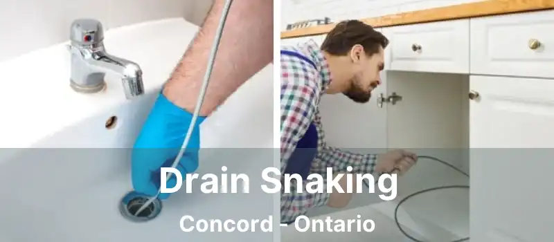  Drain Snaking Concord - Ontario